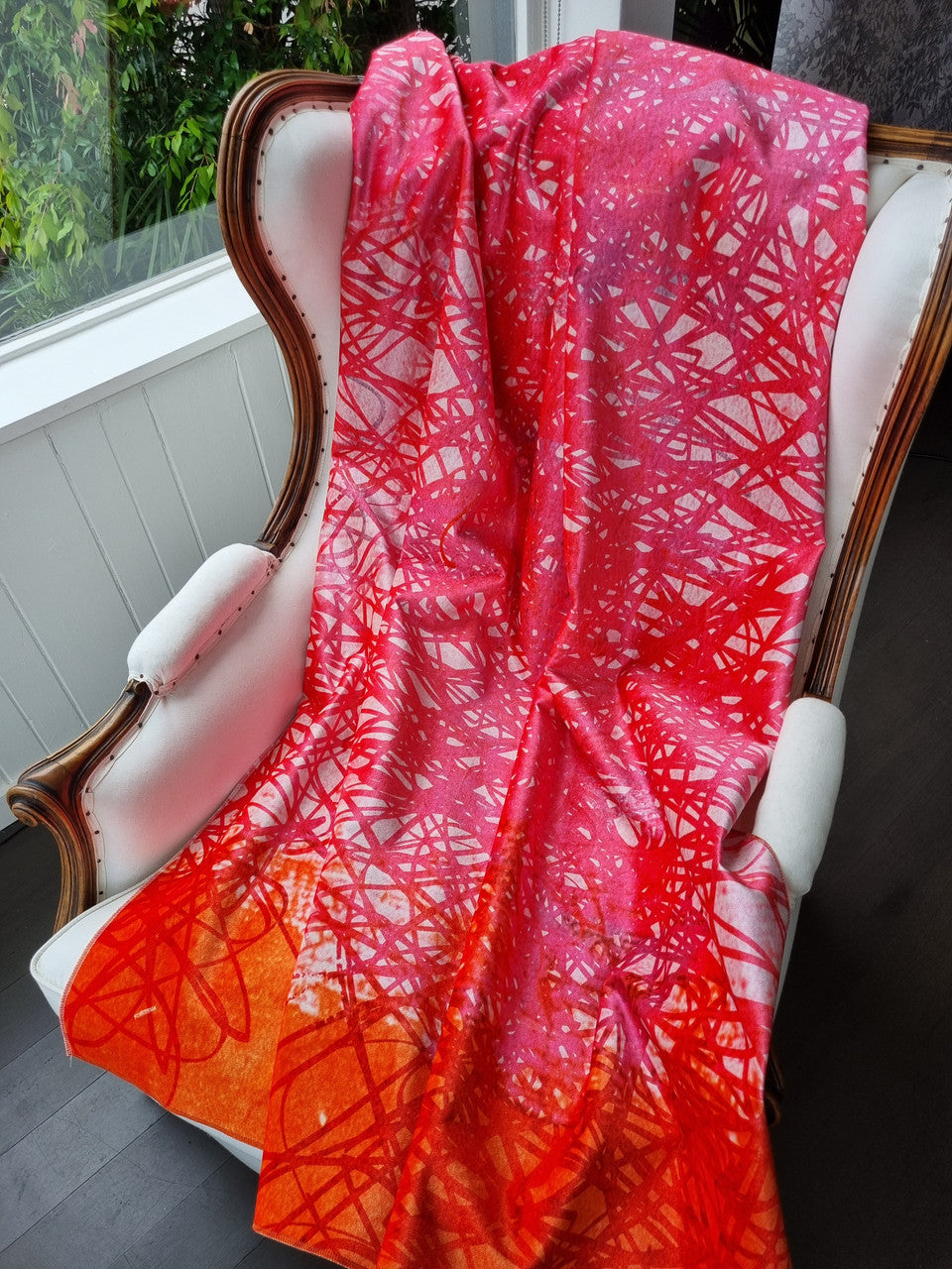 Fabric - Scribble - Pink