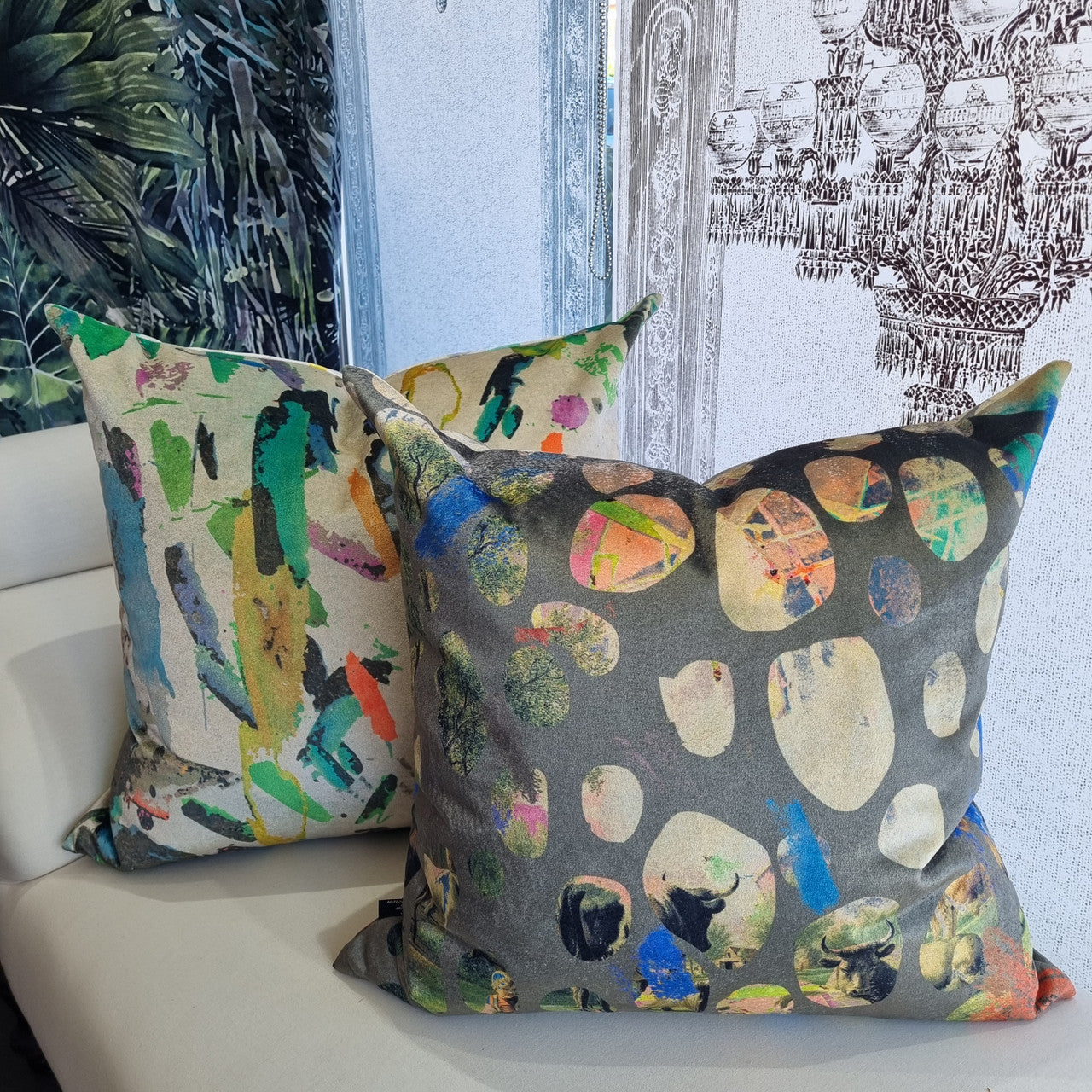 Cushion - Spotty - Cow