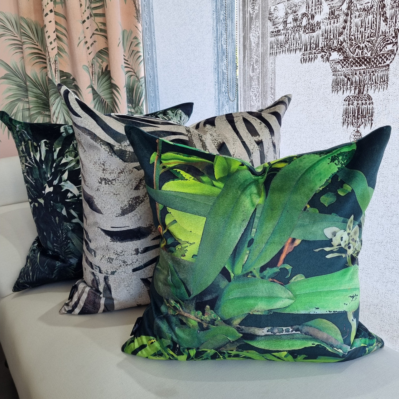 Cushion Cover - Nature Study - Wild Orchids