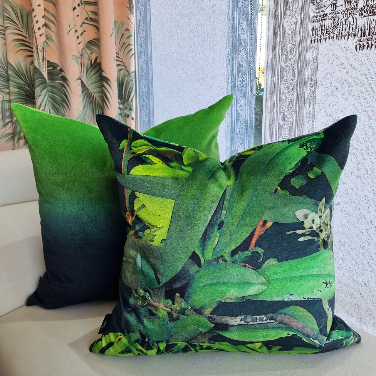 Cushion Cover - Nature Study - Wild Orchids
