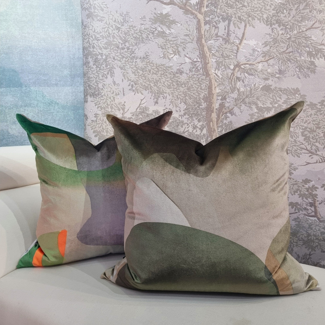 Cushion - Musical Interlude in Olive