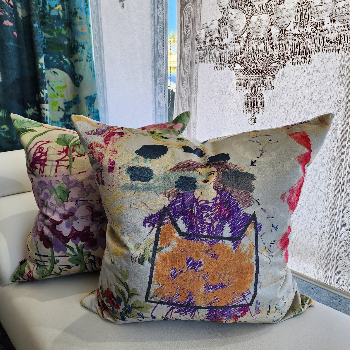 Cushion - Wallpaper Confidential - Midnight Confession