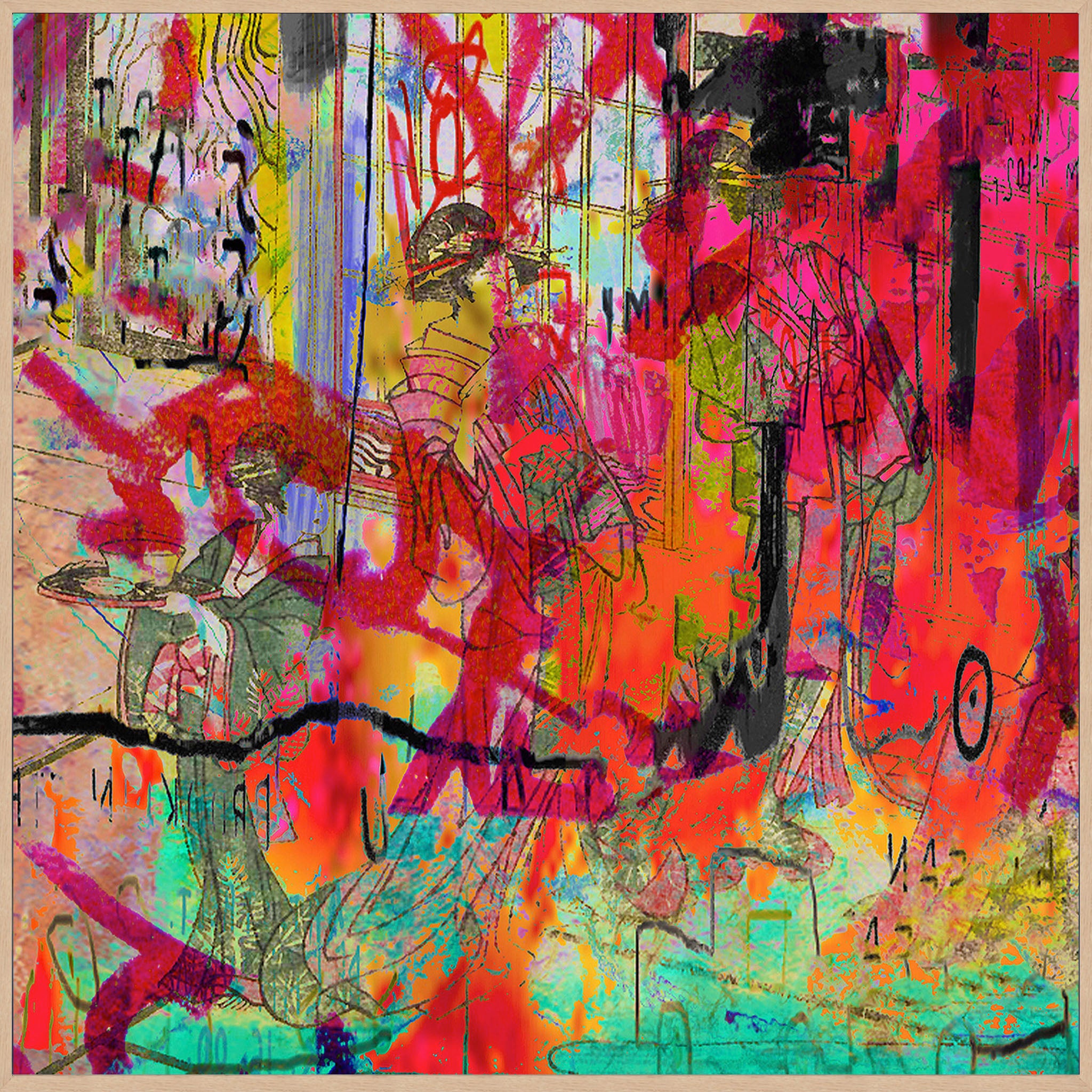 Framed Art Print - I think I'm Turning Japanese Bento Box