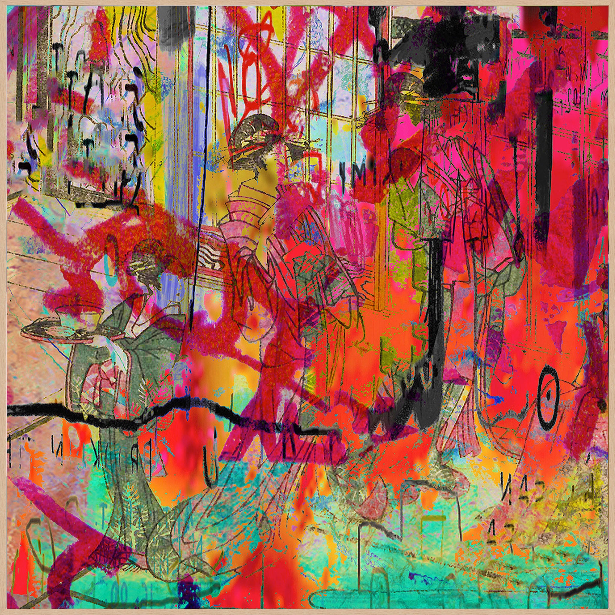 Framed Art Print - I think I'm Turning Japanese Bento Box