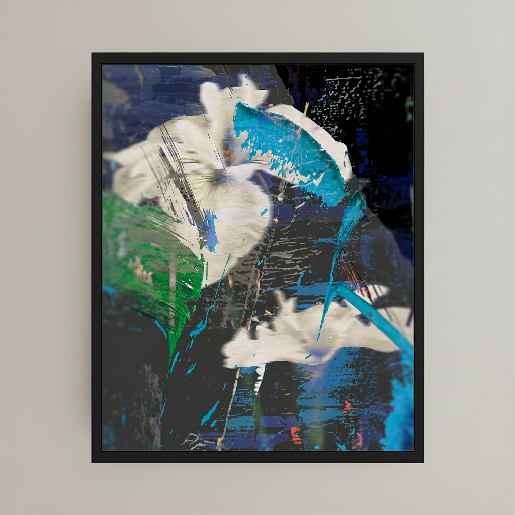 Artwork - Blurred Vision - Blue Iris