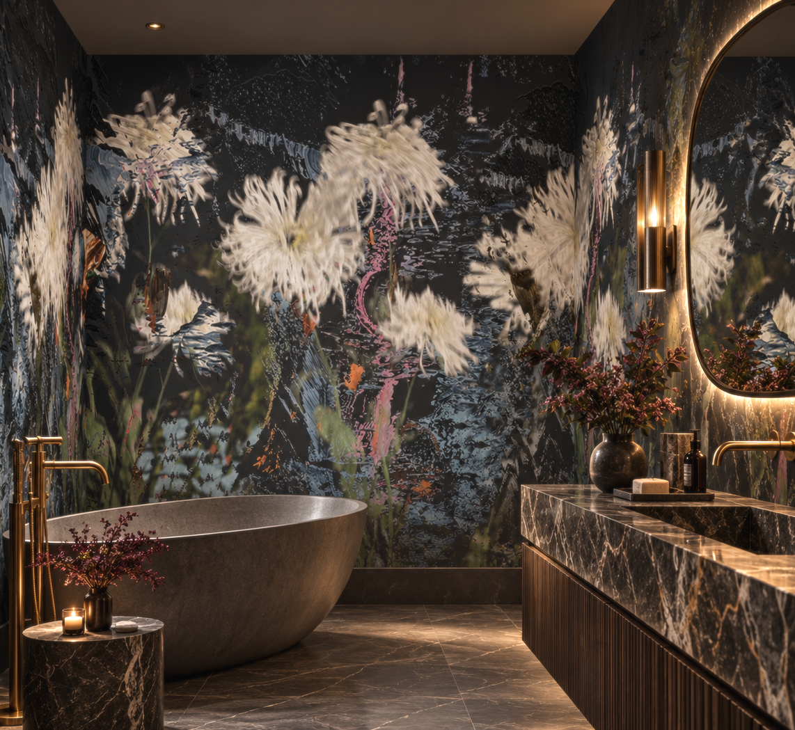Wallpaper - Blurred Vision - Double Exposure
