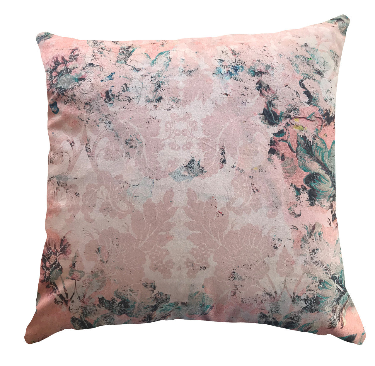 Cushion - Faded Empire - Fragmented Pink
