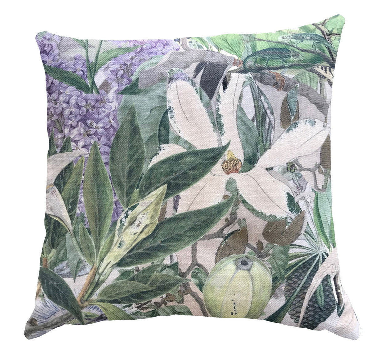Cushion - Wild Bunch - Wisteria (linen style)