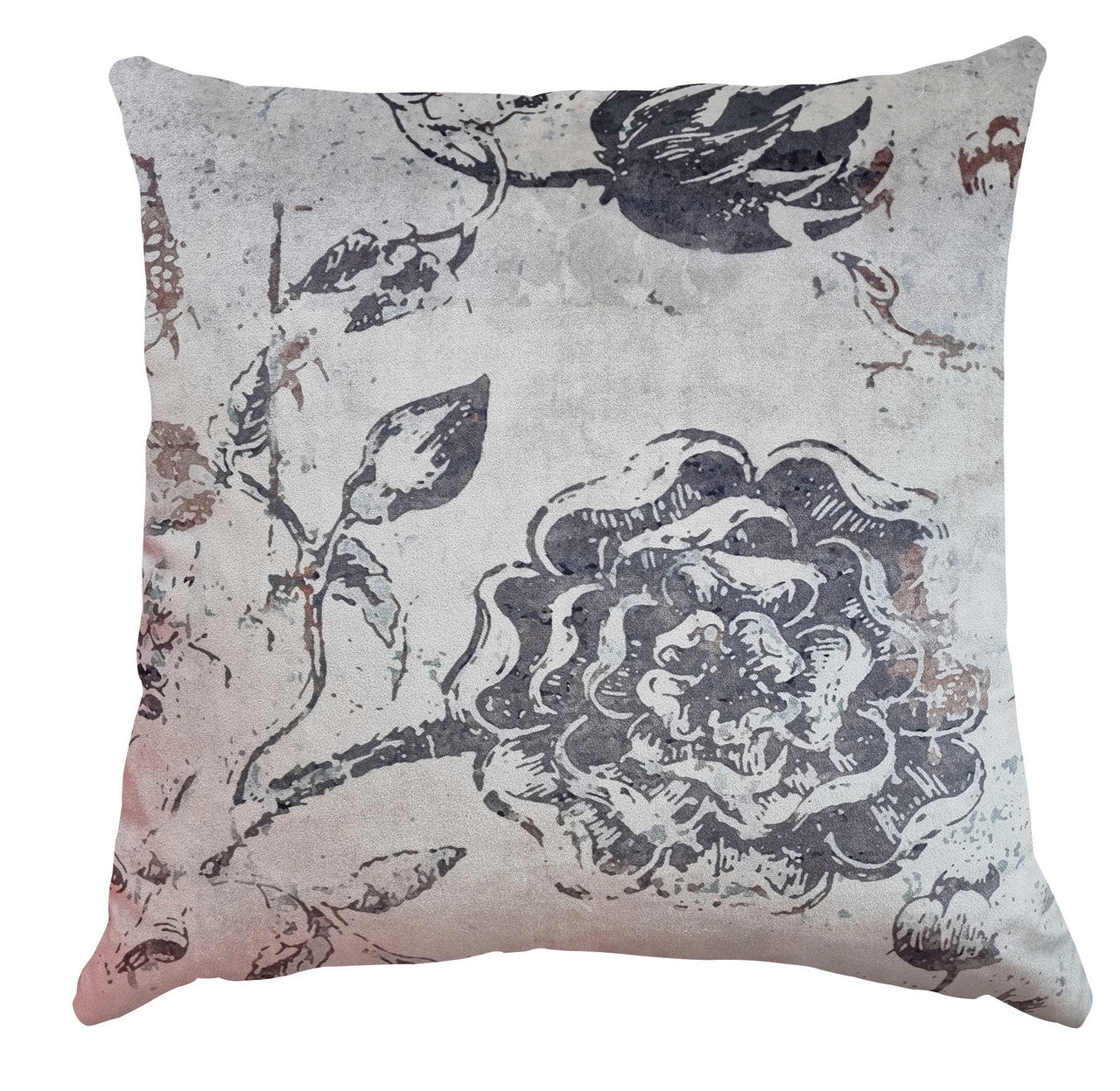 Cushion - Botanical Graffiti Light