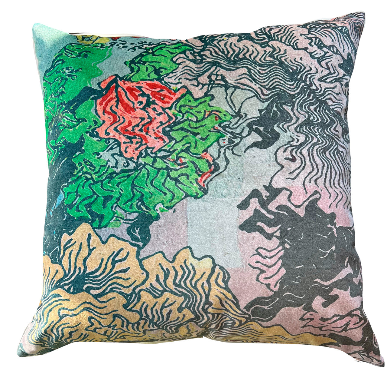Cushion - Floating World - Oriental Rose