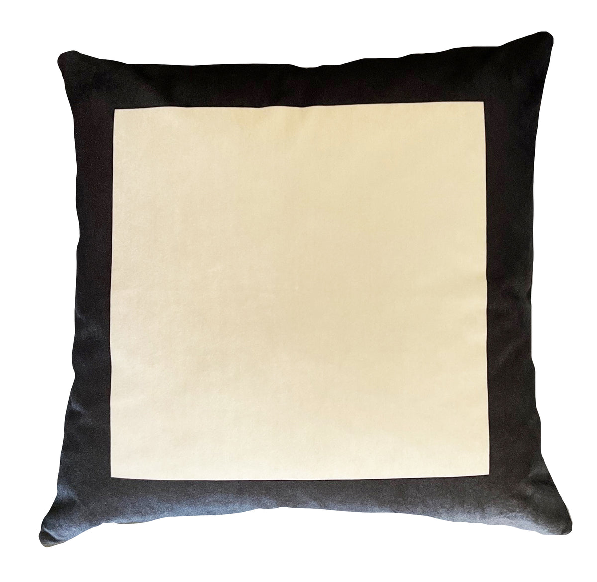 Cushion - Grid Theory - Vector in Cream