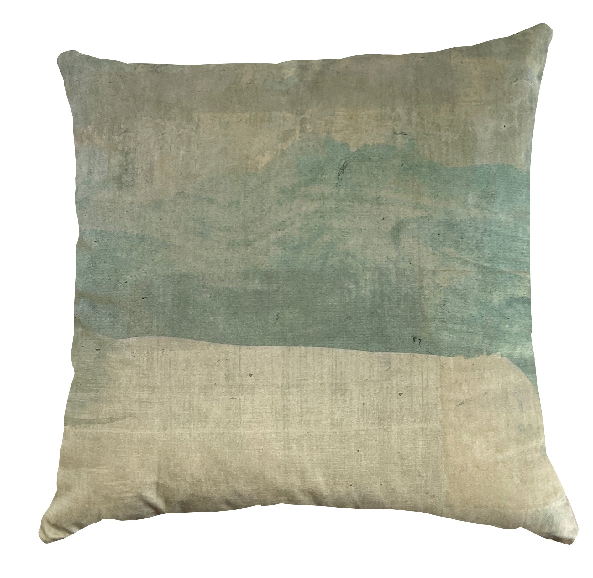 Cushion - Abstract Landscape - Lakes Edge