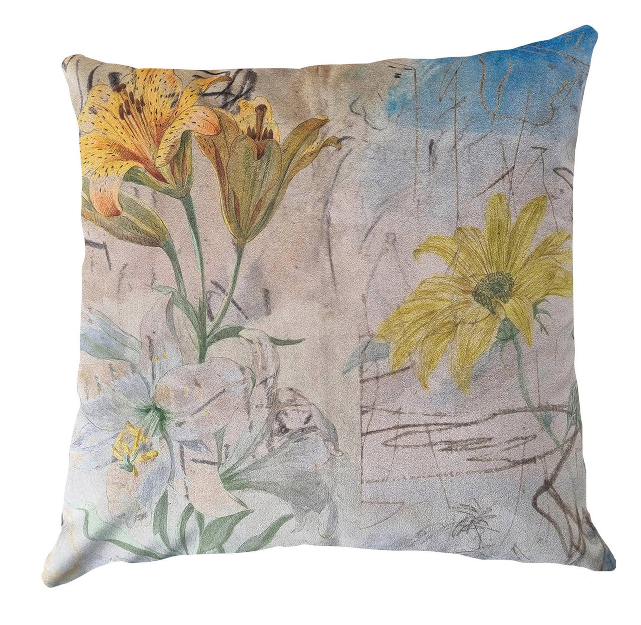 Cushion - Urban Sketches - Moulin Girls
