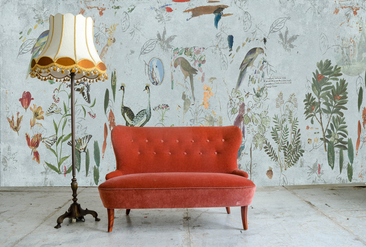 Wallpaper - Casa Mia - Country Estate - Blue