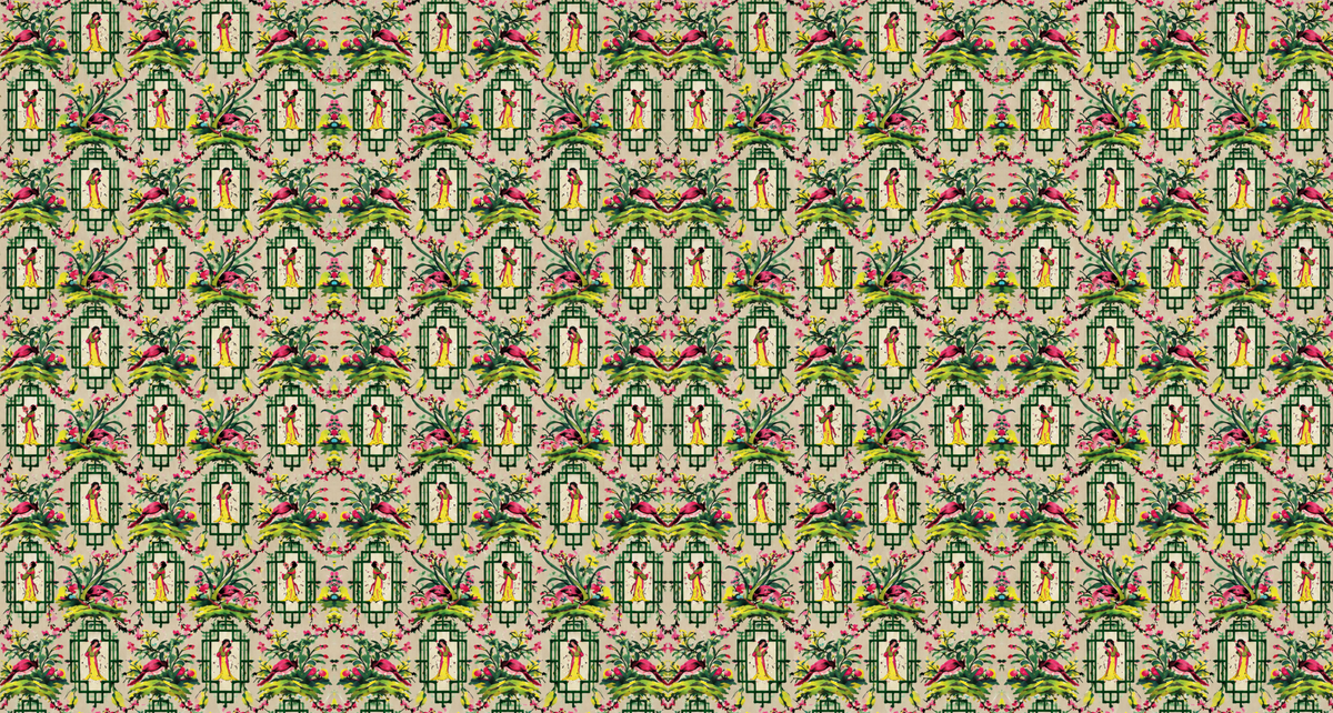 Wallpaper - Chinoiserie - Eldest Princess