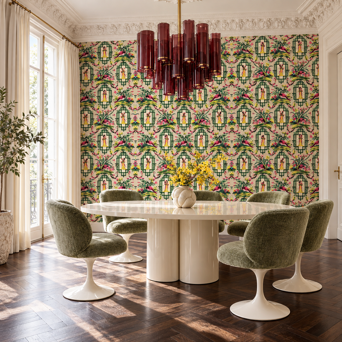 Wallpaper - Chinoiserie - Eldest Princess