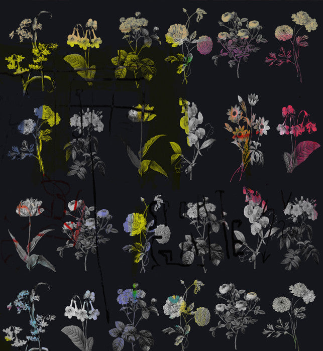 Fabric - Chiaroscuro - Black Magic
