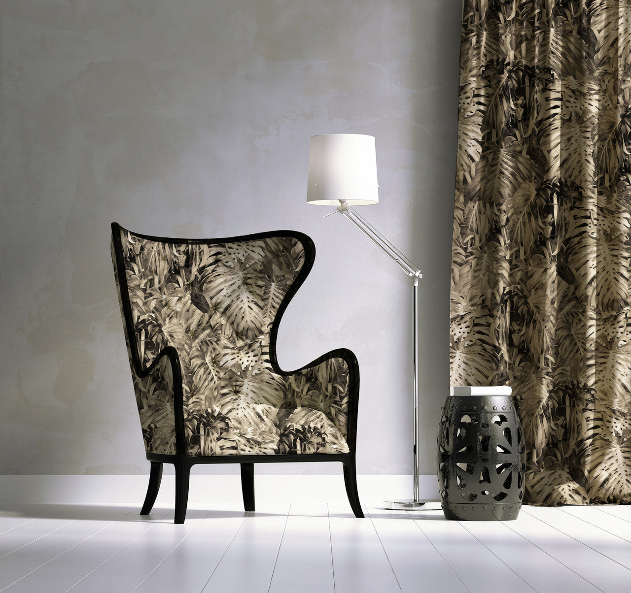 Fabric - Jungle Vibe - in Stone