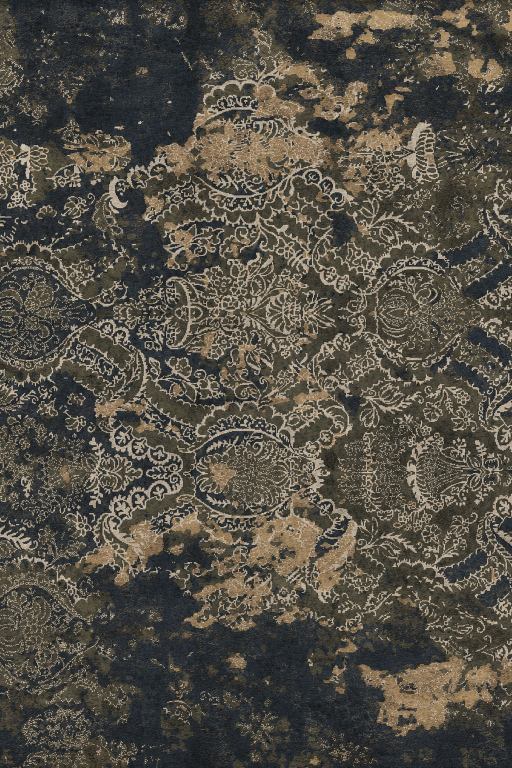 Rug - Faded Empire - Noir