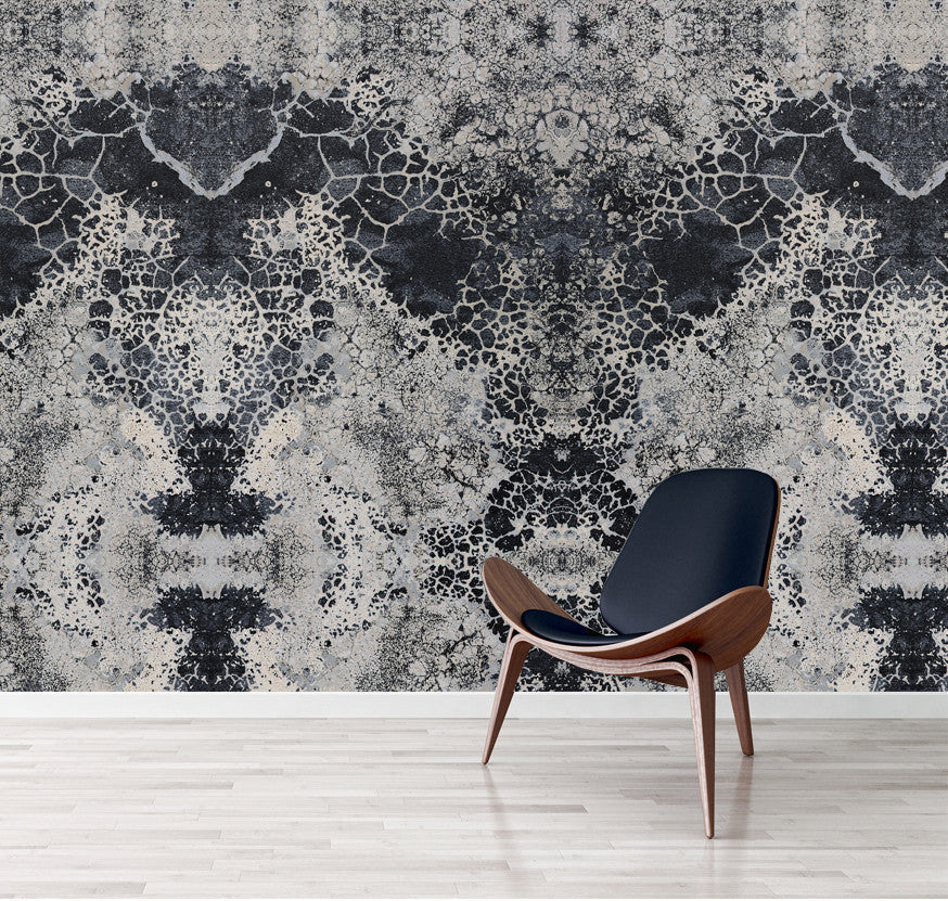 Wallpaper - Honeycomb Blues
