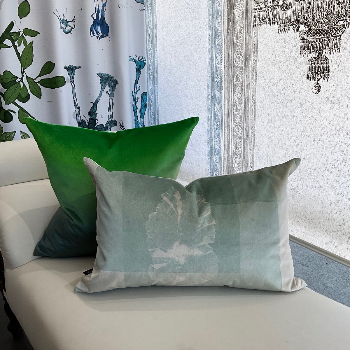 Cushion - Ryokan Dreaming - Leaf Garden