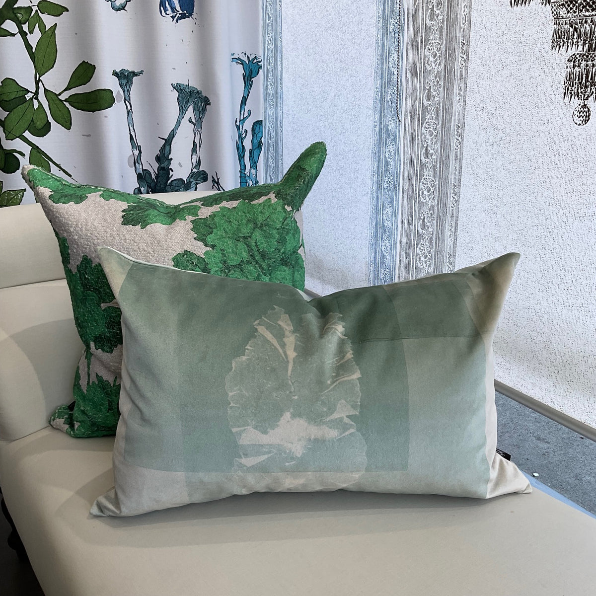 Cushion - Ryokan Dreaming - Leaf Garden