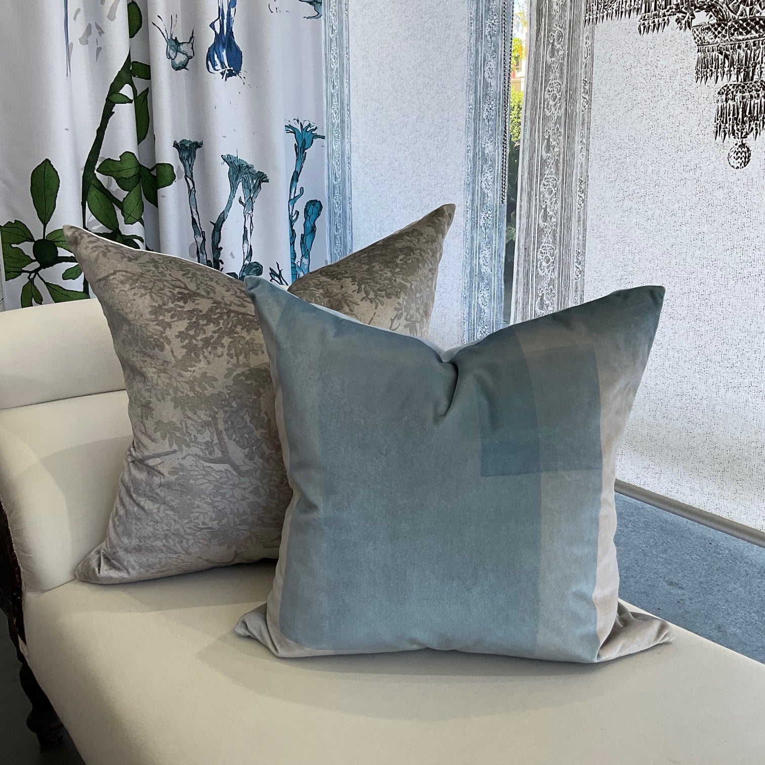 Cushion - Destination - Antique Light Blue