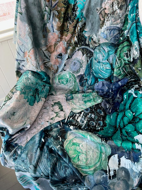 Fabric - Still Life with Flowers