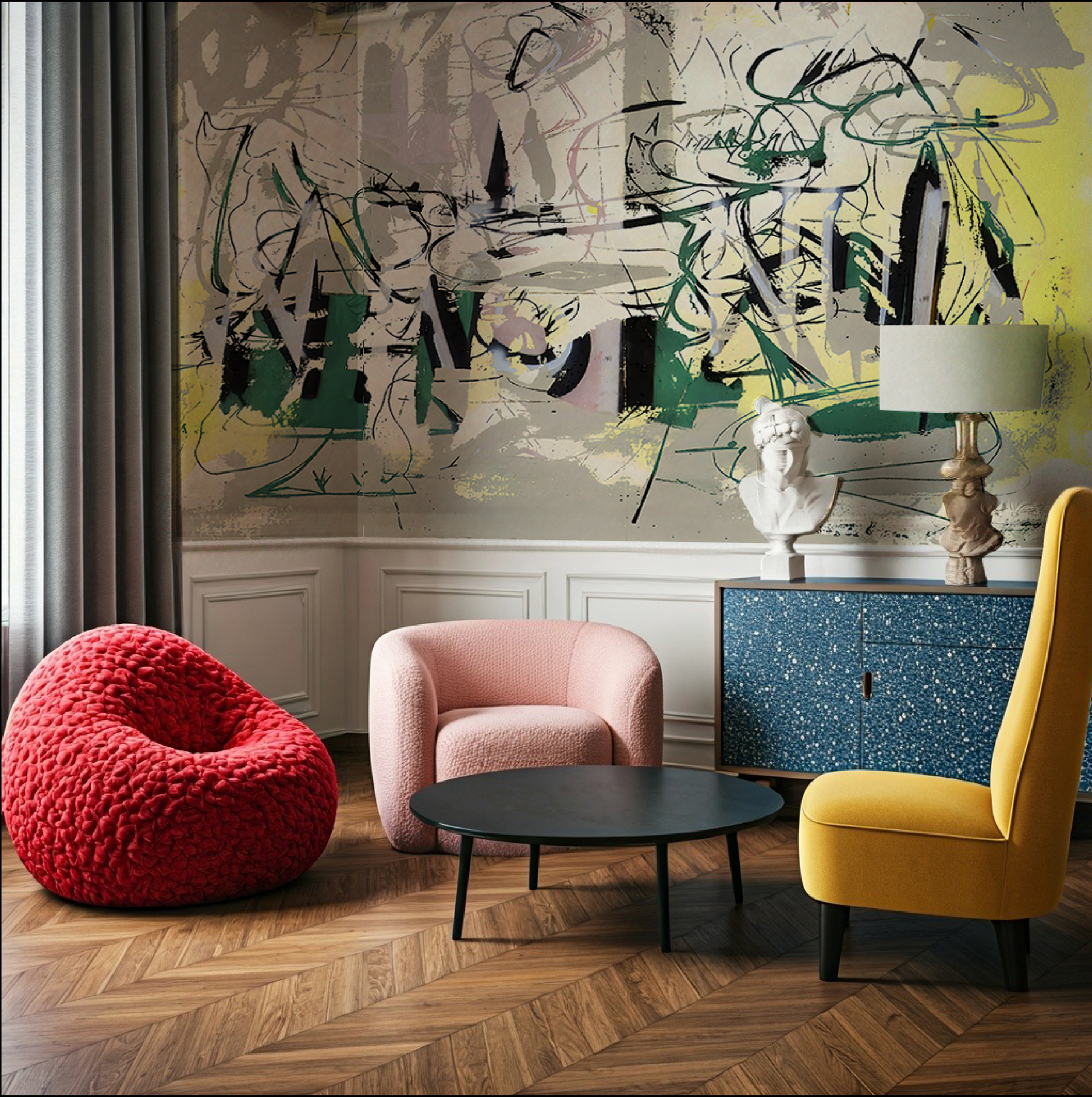 Wallpaper - Mixed Tape - Colour Fugue