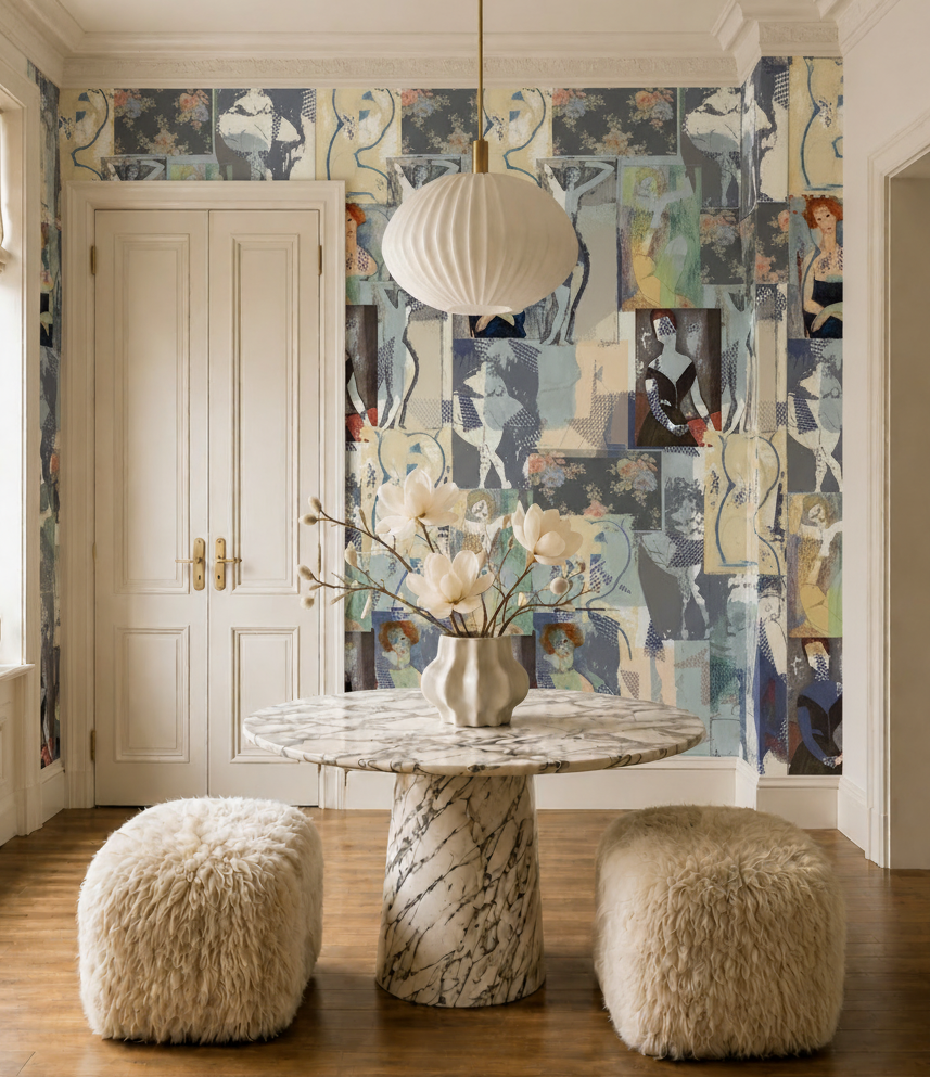 Wallpaper - Modigliani Was Here - Club Des Filles