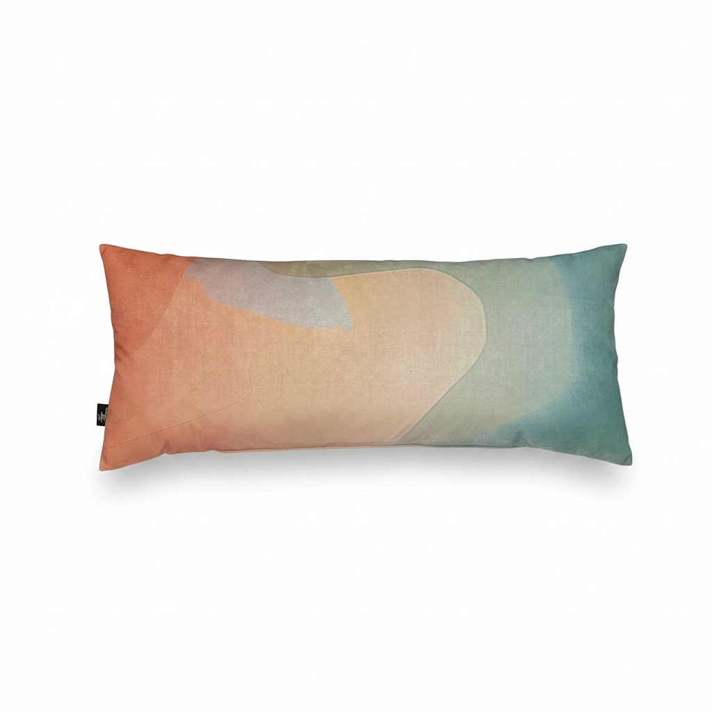 Lumbar Cushion - Musical Interlude - Blue Wave