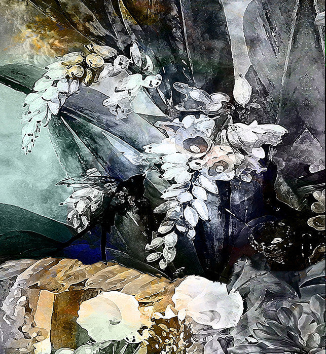 Fabric - Flower Power - Incandescent
