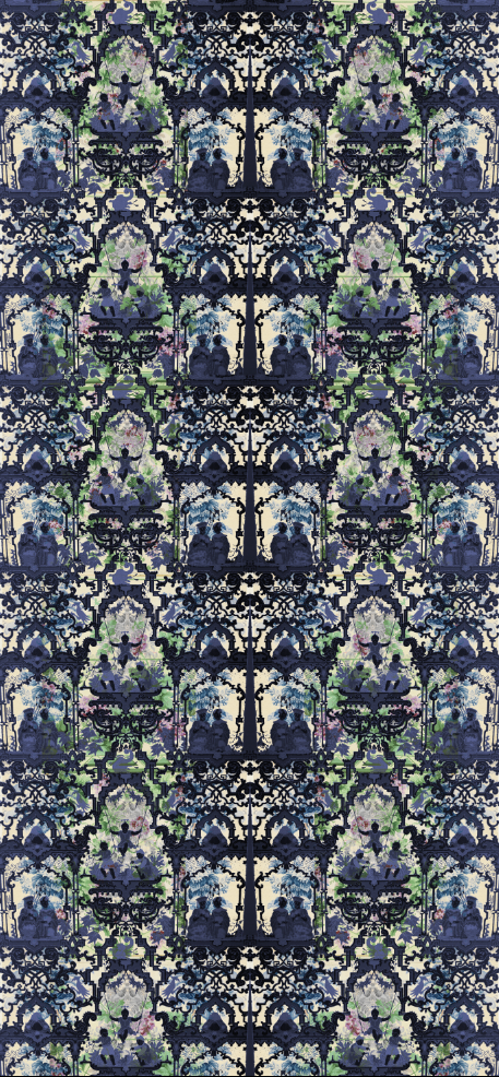 Fabric - Chinoiserie - In the Garden of Double Happiness
