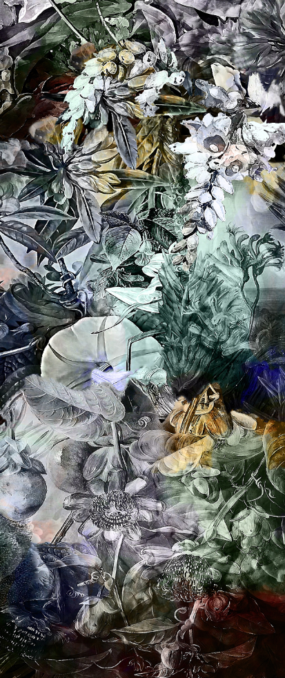 Fabric - Flower Power - Incandescent