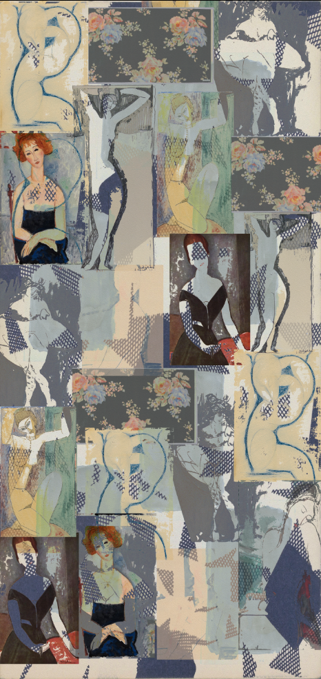 Fabric - Modigliani Was Here - Club des Filles