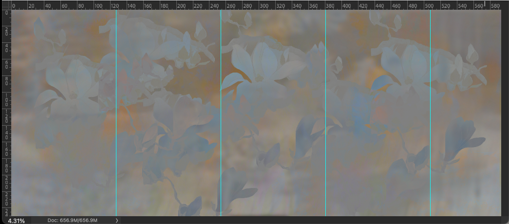 Wallpaper - Shadow Play - Magnolia