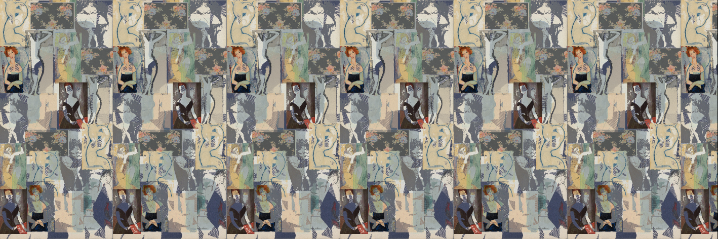 Wallpaper - Modigliani Was Here - Club Des Filles