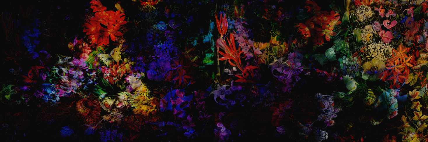 Wallpaper - Jungle Vibe - Dark Floral