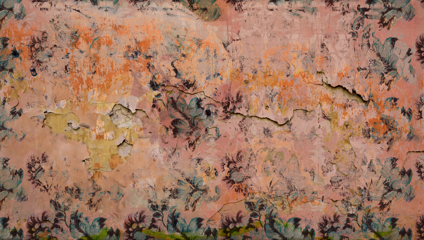 Wallpaper - Faded Empire - Fragmented Orange