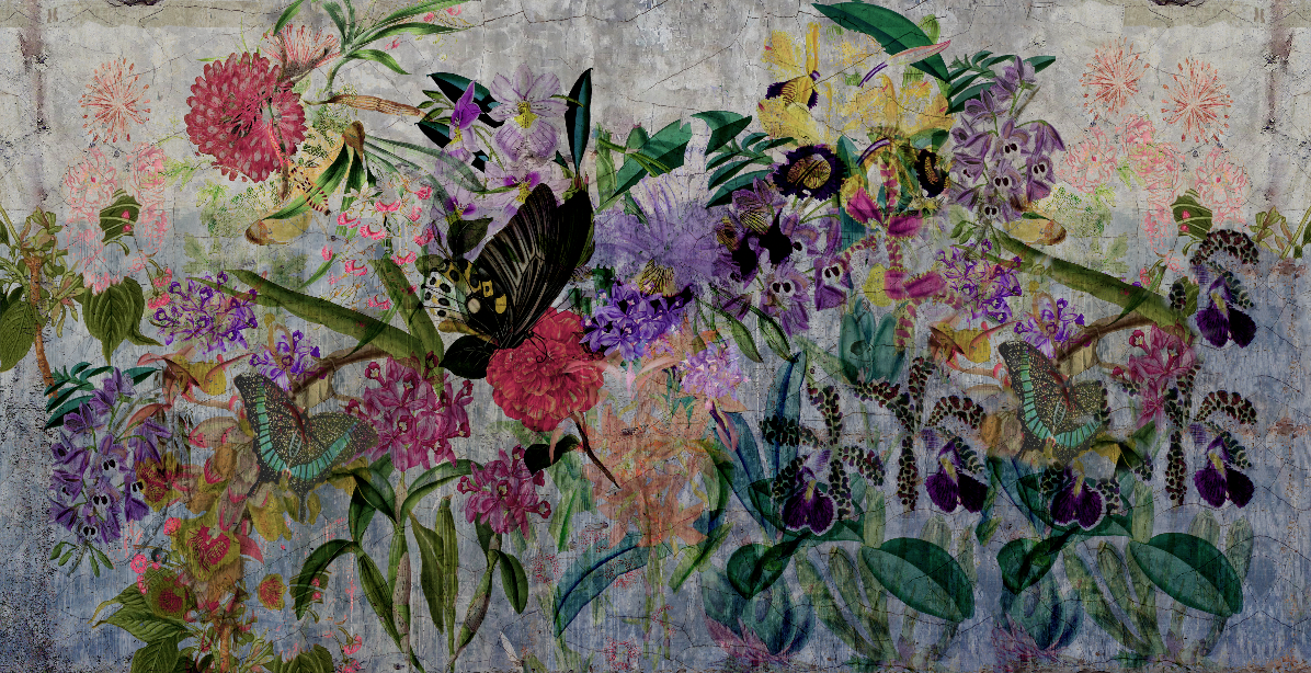 Wallpaper - Silver Walled Garden