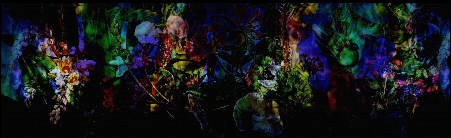 Wallpaper - Flower Power - Luminescent