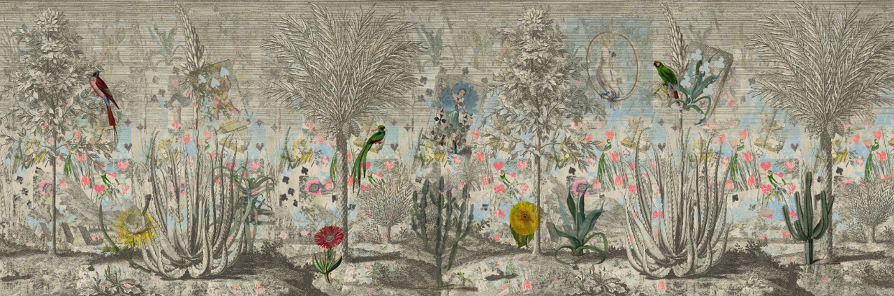 Wallpaper - The Card Players - Lucky Hand