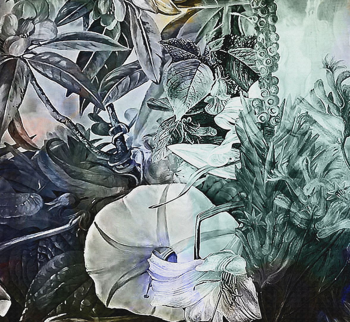 Wallpaper - Flower Power - Incandescent