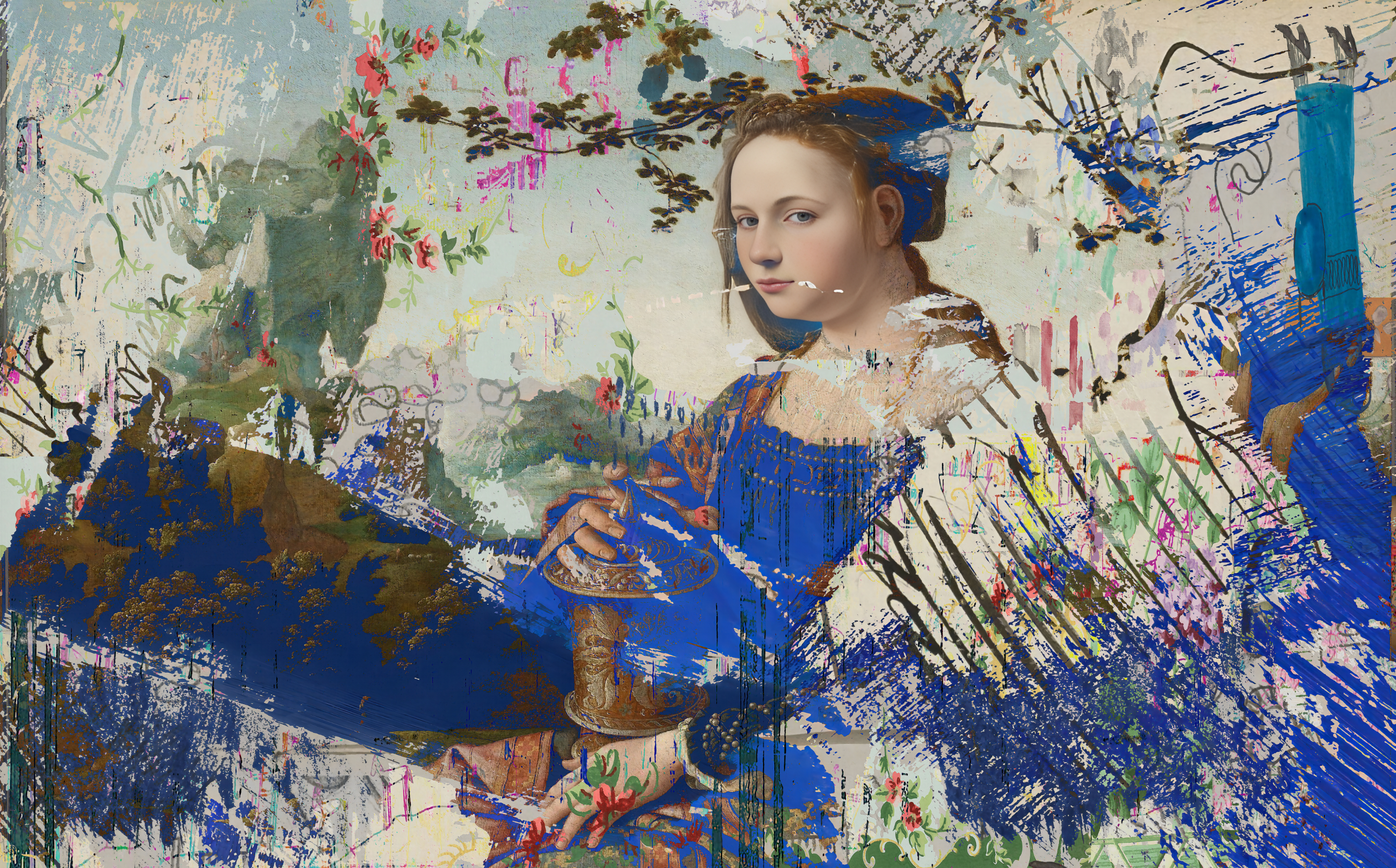 Wallpaper - Famous Paintings - Maria