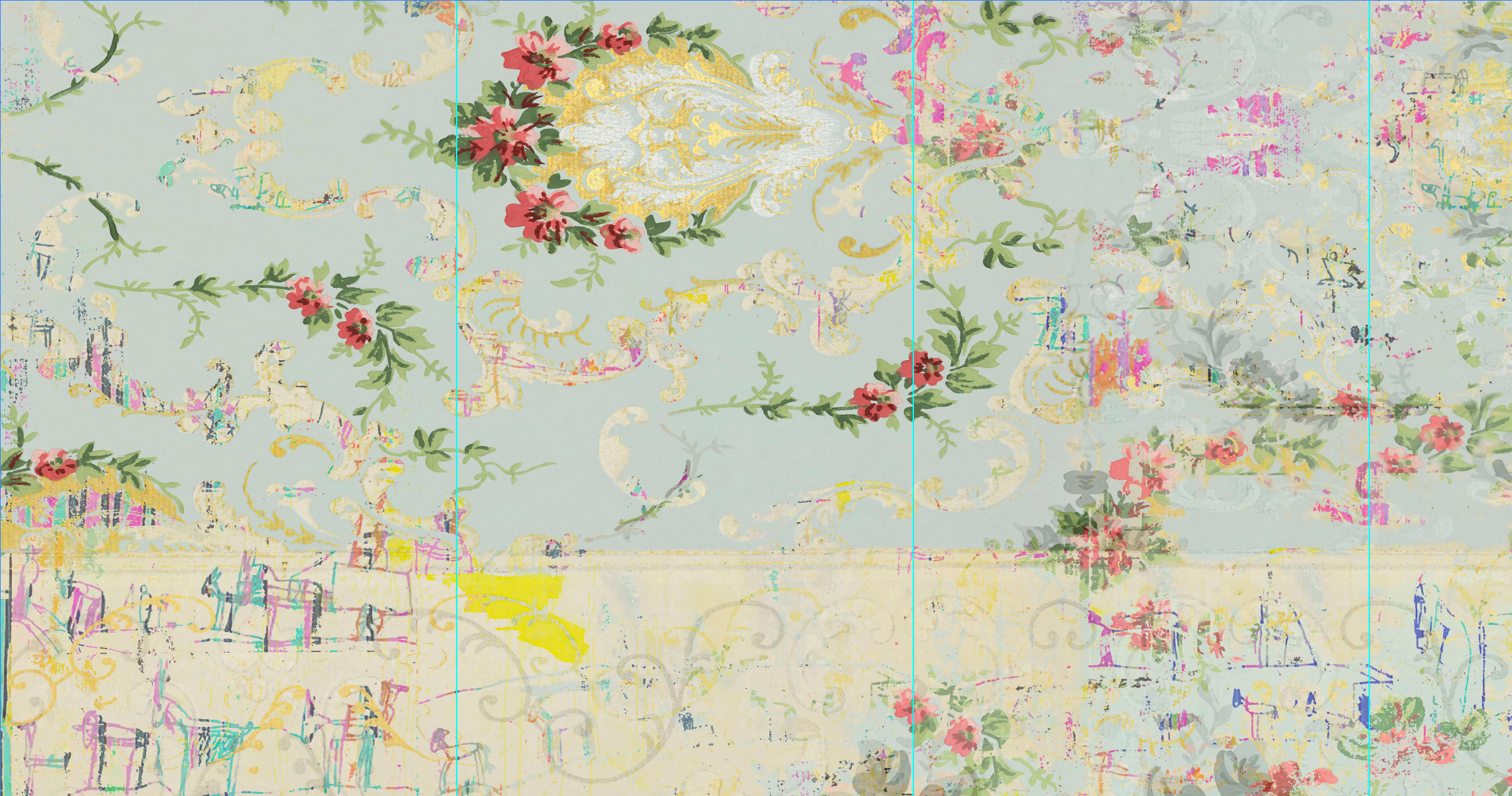 Fabric - Wallpaper Confidential - Secrets