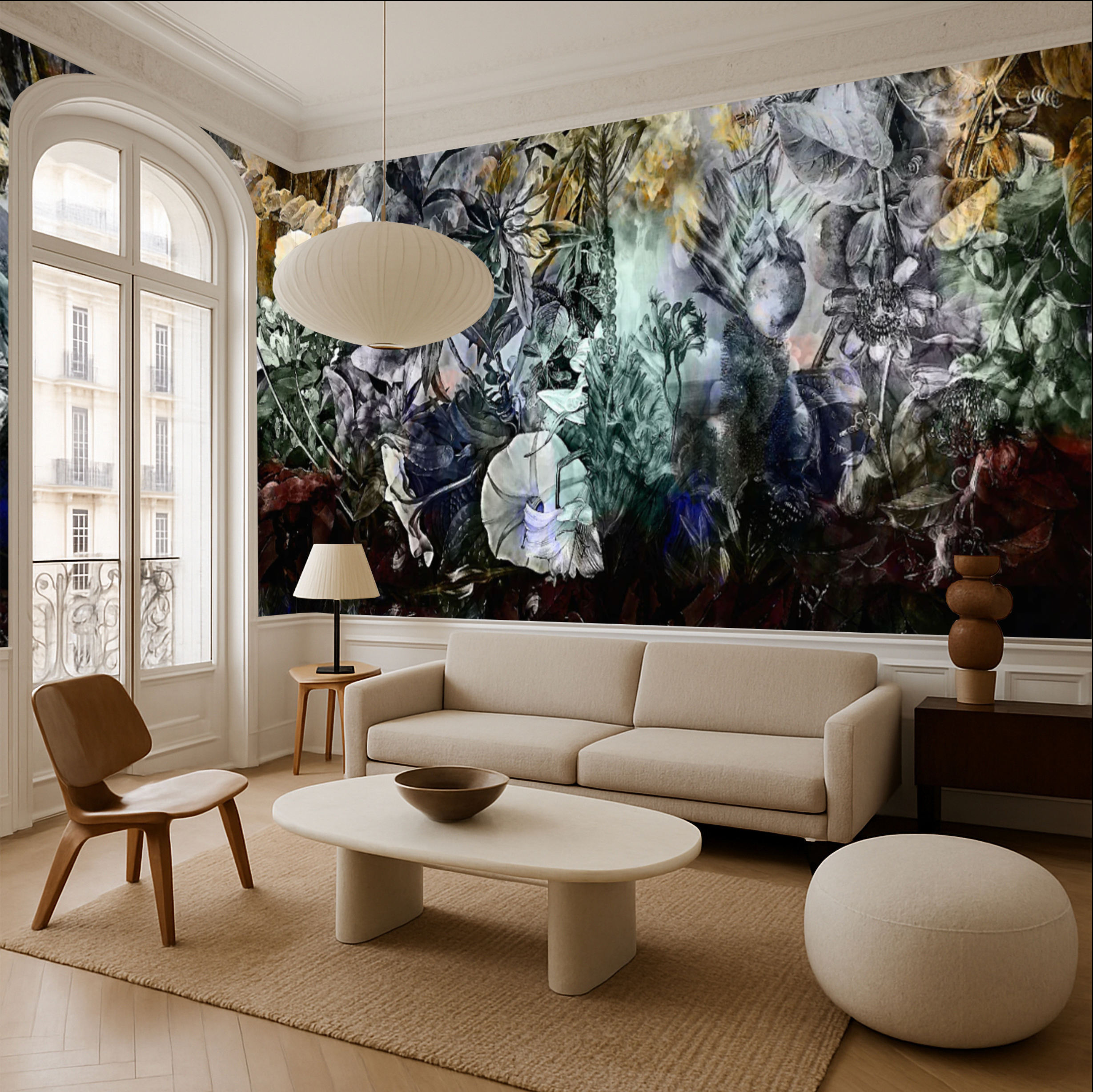 Wallpaper - Flower Power - Incandescent
