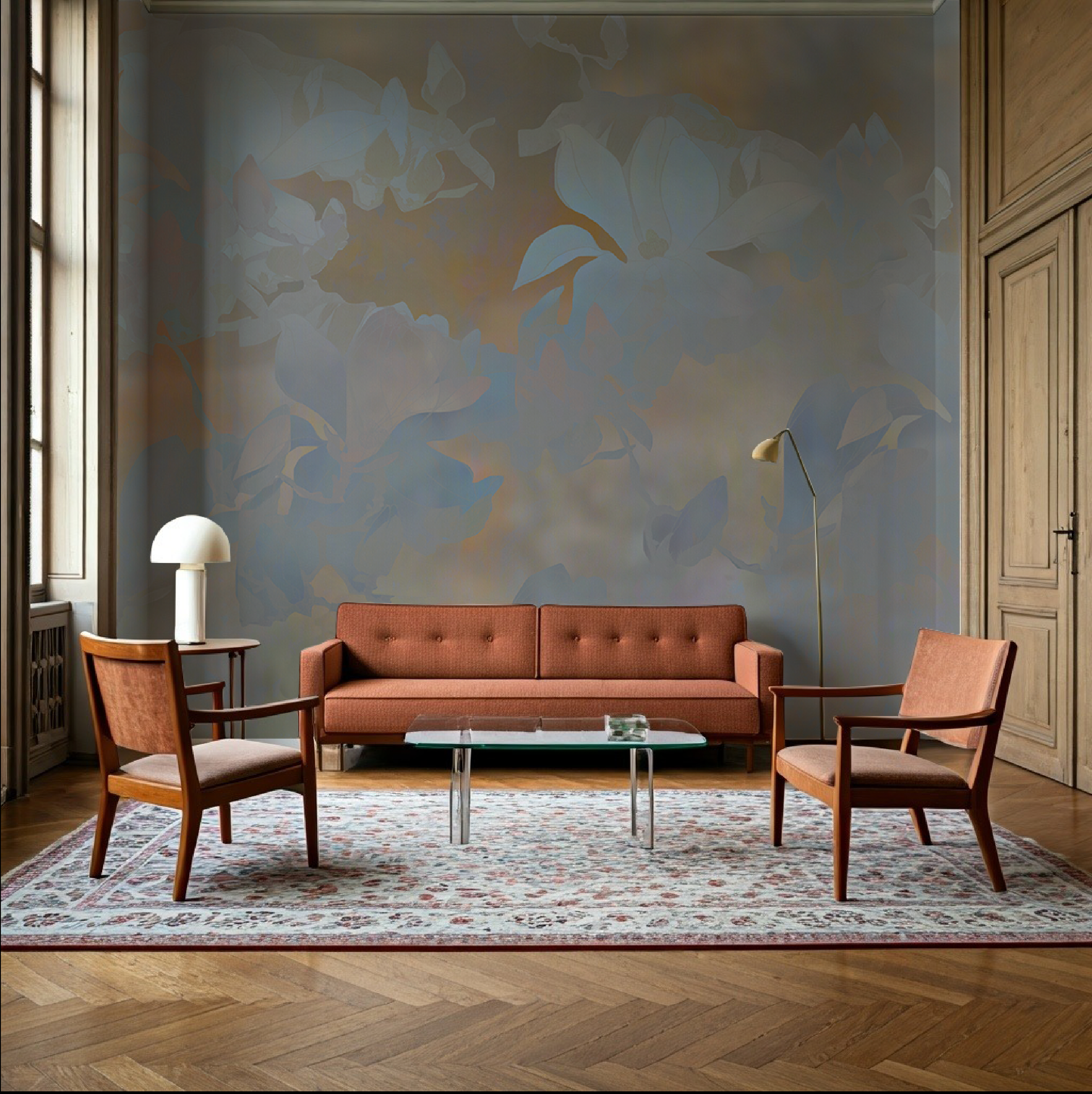 Wallpaper - Shadow Play - Magnolia