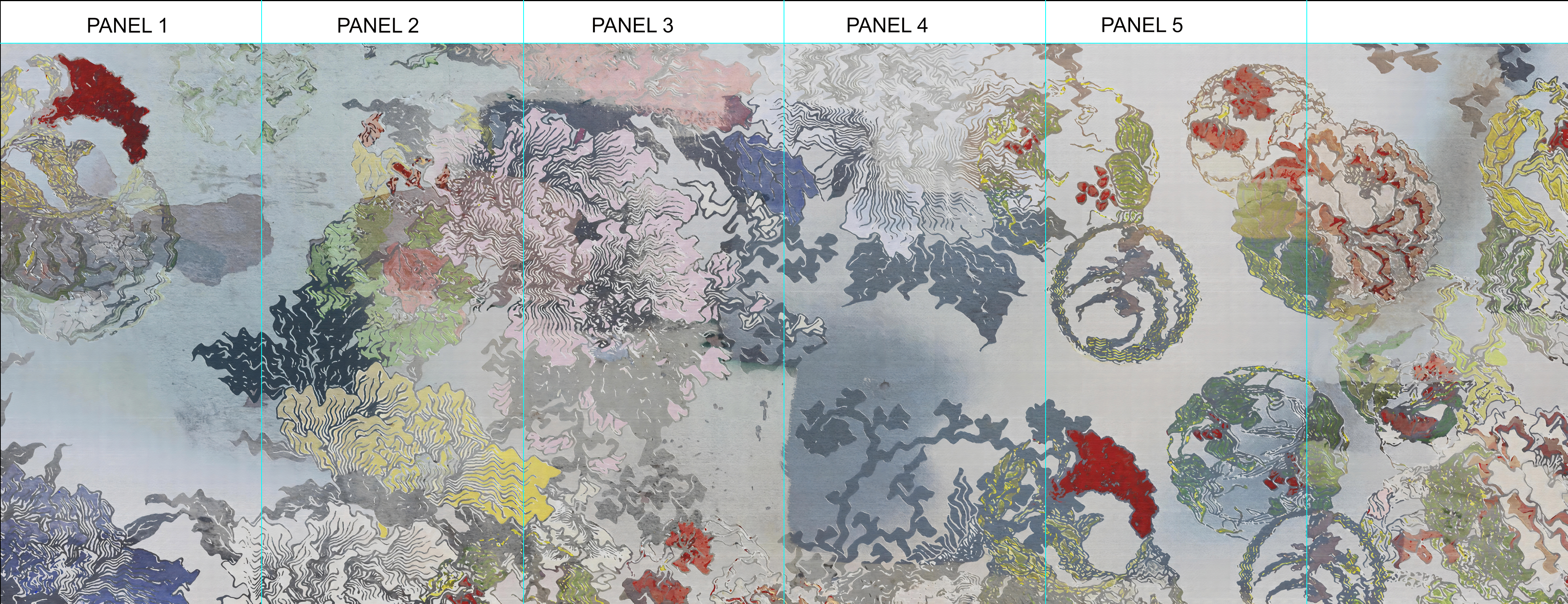 Fabric - Floating World - Oriental