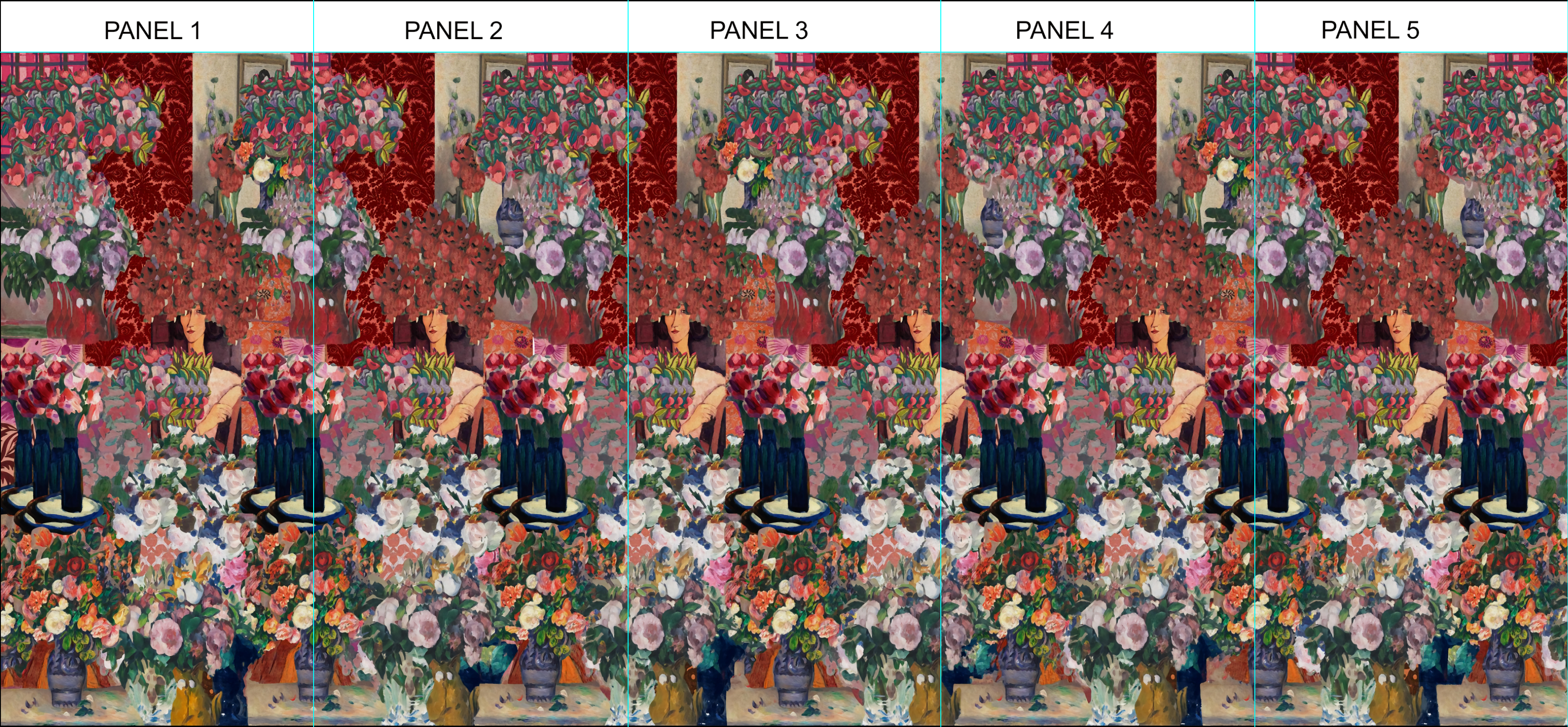 Fabric - Modigliani Was Here - Beatrice Hastings