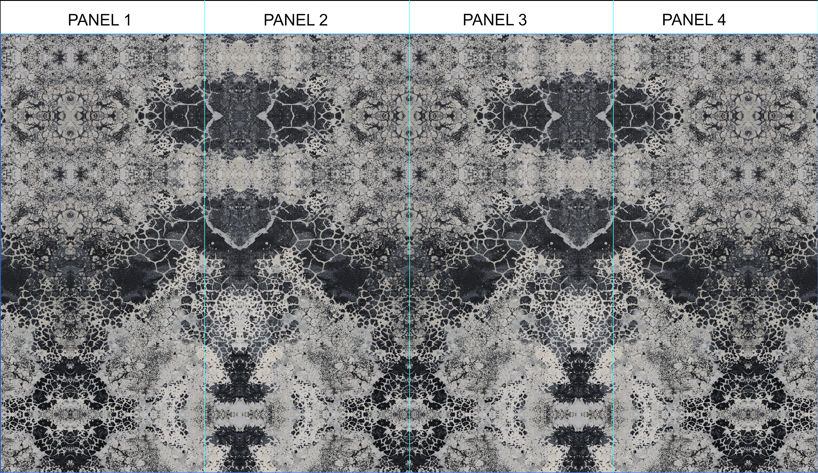 Fabric - Honeycomb Blues